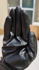 Găng Tay  đen phủ cao su