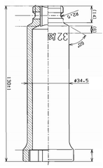 Tuýp mở ốc cổ xe SP14300M.130-32