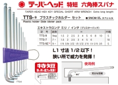 Bộ lục giác đầu bi EIGHT TTS-9