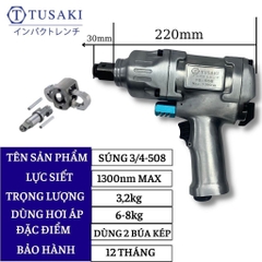 Súng 3/4 TUSAKI 2000NM Công nghệ nhật bản TS536