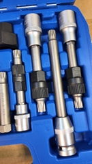 Bộ Khẩu Tuýp Tháo Puly Máy Phát 18 Chi Tiết