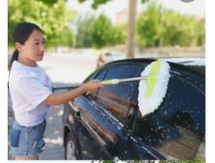 Chổi lau nóc cán dài