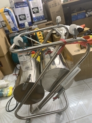 Bình hút dầu 10L khí nén inox