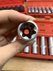 Bộ Đầu Khẩu 8-24 Chân 1/2 mạ bạc