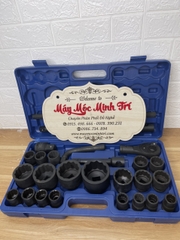 Bộ đầu khẩu 27 pcs Tusaki chân 3/4 -1in
