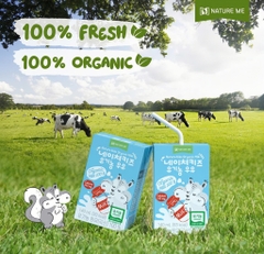 Nature Kids Organic - Sữa tươi Organic 100%