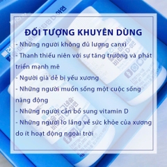 TPCN - viên uống bổ xung canxi, vitamin c và kẽm xương khớp hãng dược kolon pharm (30ea)