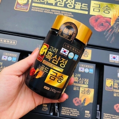 (DQ1) B01-Cao sâm đen đông trùng linh chi Korea 4 lọ x 240g (10ea)
