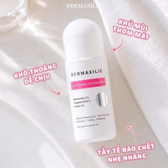Lăn Khử Mùi Hỗ Trợ Làm Sáng Da Nách Dermaxilic Glutathione Cooling Fresh 60ml