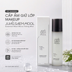 Xịt Khoáng Cấp Ẩm Giữ Lớp Makeup JUNGSAEMMOOL Essential Mool Micro Fitting Mist 120ml