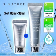 Kem dưỡng ẩm S.NATURE Aqua Squalane Moisturizing Cream 