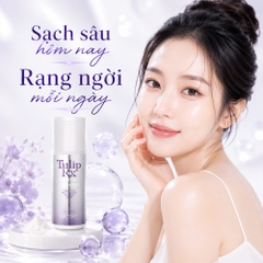 Sữa Rửa Mặt Bột Enzyme PDRN Hàn Quốc Làm Sạch Sâu, Tẩy Tế Bào Chết Dịu Nhẹ APOTHE TulipRx™ PDRN Powder Cleanser 70g 