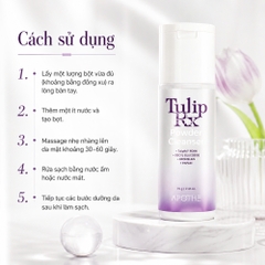 Sữa Rửa Mặt Bột Enzyme PDRN Hàn Quốc Làm Sạch Sâu, Tẩy Tế Bào Chết Dịu Nhẹ APOTHE TulipRx™ PDRN Powder Cleanser 70g 