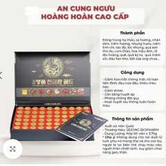 An cung ngưu hoàng hàn 60 viên