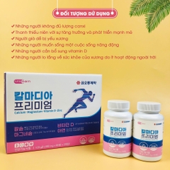 Viên uống bổ sung Canxi ,vitamin C và kẽm xương khớp hãng dược Kolon Pharm (30ea)