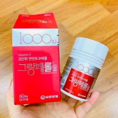 Viên uống bổ sung vitamin e hiệu thuốc yuhan 60 viên (80ea)