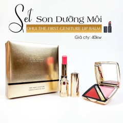 Set son dưỡng Ohui the first màu hồng 40kw