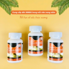 Viên uống vitamin D3 5000iu (35ea)