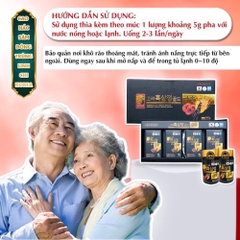 (DQ1) B01-Cao sâm đen đông trùng linh chi Korea 4 lọ x 240g (10ea)