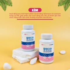 Viên uống bổ sung Canxi ,vitamin C và kẽm xương khớp hãng dược Kolon Pharm (30ea)