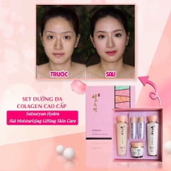 B01 - Set dưỡng da đông y dưỡng trắng cấp ẩm hồng 3sp (20ea)