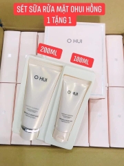 Set sữa rửa mặt ohui hồng 36kw (28ea) tăng 3%