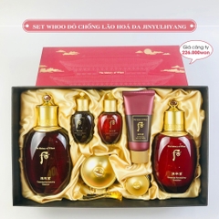 Set whoo đỏ chống lão hoá 3sp 226kw tăng 6% (8ea)