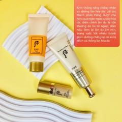 Set kem chống nắng Whoo chống nhăn tăng dung lượng bản mới 73kw tăng 1 % (30EA)