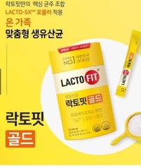 Men tiêu hoá Lactofit 50 gói 100gam Top 1 Olive Young CKD Pharm (30ea)