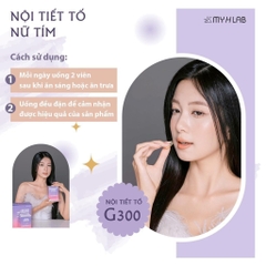 TPCN - Viên cân bằng nội tiết tố nữ tím G300 hộp 120 viên (20ea)