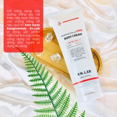 Kem body chống nắng dưỡng trắng nâng tone NMN Spf 50+ PA++++ Kangnamlab - Kn.Lab (40ea)