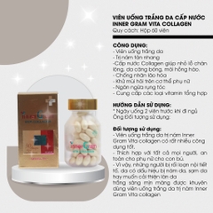 Viên uống trắng da trị nám Inner Gram daycell 60 viên 65kw (60ea)