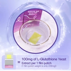 Tem ngậm trắng da Glutathion BOTO hộp 30 miếng (100ea)
