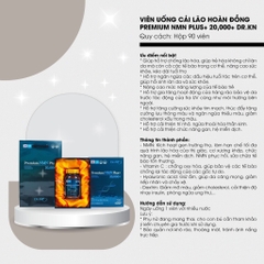 Viên Uống Cải Lão Hoàn Đồng NMN Hàn Quốc 90 Viên uống 3 tháng (50ea)