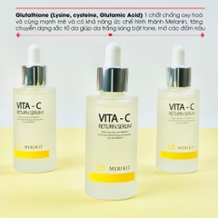 Serum dưỡng trắng đều màu da VITA - C Ronas 50ml 80ea)