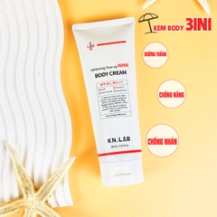 Kem body chống nắng dưỡng trắng nâng tone NMN Spf 50+ PA++++ Kangnamlab - Kn.Lab (40ea)