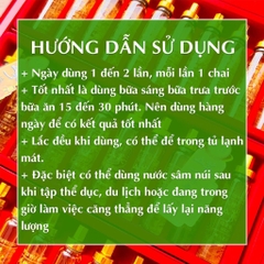 B01- Nước uống sâm núi cao cấp 30 ống (10ea)