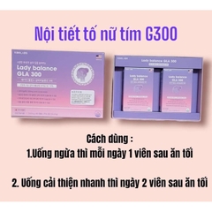 TPCN - Viên cân bằng nội tiết tố nữ tím G300 hộp 120 viên (20ea)