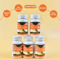 Viên uống vitamin D3 5000iu (35ea)