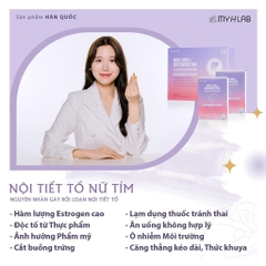 TPCN - Viên cân bằng nội tiết tố nữ tím G300 hộp 120 viên (20ea)