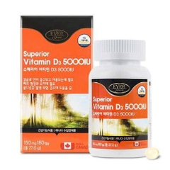 Viên uống vitamin D3 5000iu (35ea)