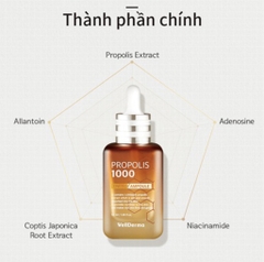 Tinh chất lọc ong Propolis 1000 Wellderma 50ml (100ea)