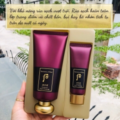 Set sữa rửa mặt whoo đỏ chống lão hoá 45kw tăng 2% (30ea)