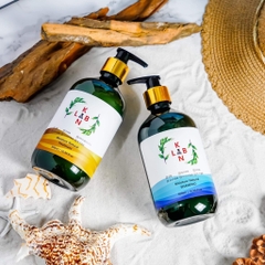 B01-Cặp dầu gội trị liệu, trị gàu và chống rụng tóc KangnamLab - Kn.Lab 500ml + 500ml (25ea)