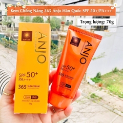 Kem chống nắng nâng tone Anjo SPF 50+ PA+++ 70g (100ea)