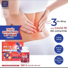 TPCN - Thuốc xương khớp mỹ MSM Gold 360 viên Daycell (20ea)