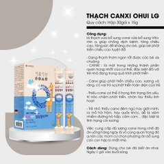 Thạch canxi Ohui Lg 48kw (12ea)