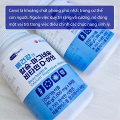 Viên uống bổ sung Canxi ,vitamin D và kẽm 120 viên (30ea)