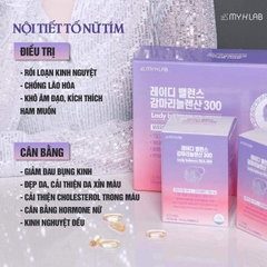 TPCN - Viên cân bằng nội tiết tố nữ tím G300 hộp 120 viên (20ea)