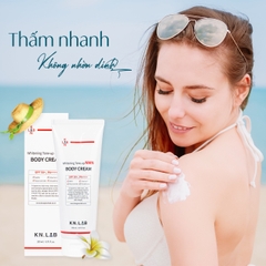 Kem body chống nắng dưỡng trắng nâng tone NMN Spf 50+ PA++++ Kangnamlab - Kn.Lab (40ea)